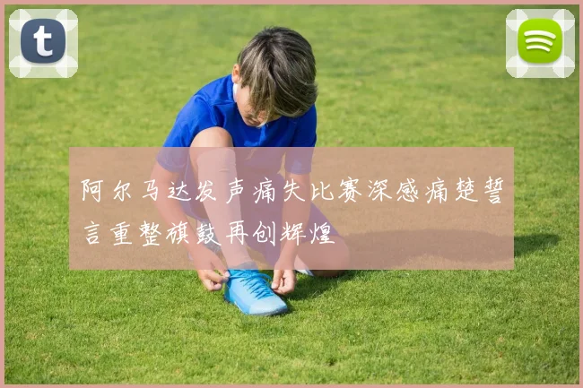 阿尔马达发声痛失比赛深感痛楚誓言重整旗鼓再创辉煌